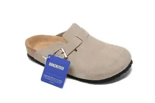 Birkenstock Boston Suede Taupe