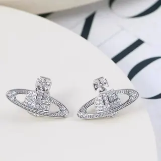 Vivienne Westwood Silver Stud Earrings