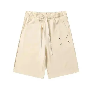 Maison Margiela Number Print Shorts Apricot