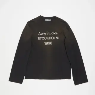 Acne Studios Stockholm 1996 Long Sleeve T-Shirt Black