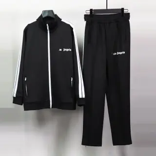 Palm Angels Classic Tracksuit Black White