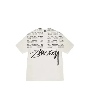 Stussy Addresses T-Shirt White