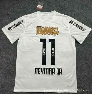Santos FC 2012 Home Jersey Neymar Jr 11 White