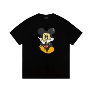 Balenciaga Cartoon Graphic T-Shirt Black