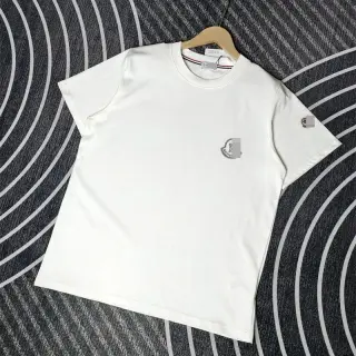 Moncler Chest Logo T-Shirt 'White'