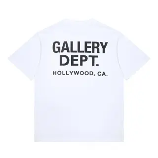 Gallery Dept. Hollywood T-Shirt White Black