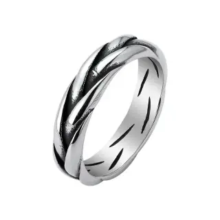Vintage Stainless Steel Rings Assortment