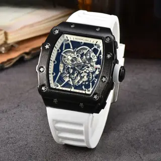 Hengblong Tonneau Skeleton Sport Watches