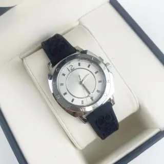 Coach Signature Silicone Strap Watches