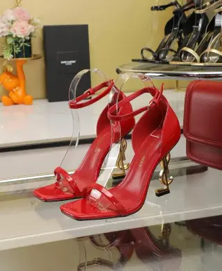 Saint Laurent Opyum Heeled Sandals
