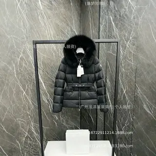 Moncler Fur Hood Puffer Jackets